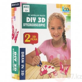 3d Ручка Diy 3d Stereoscopic 2 Модели в Алматы, доставка по РК